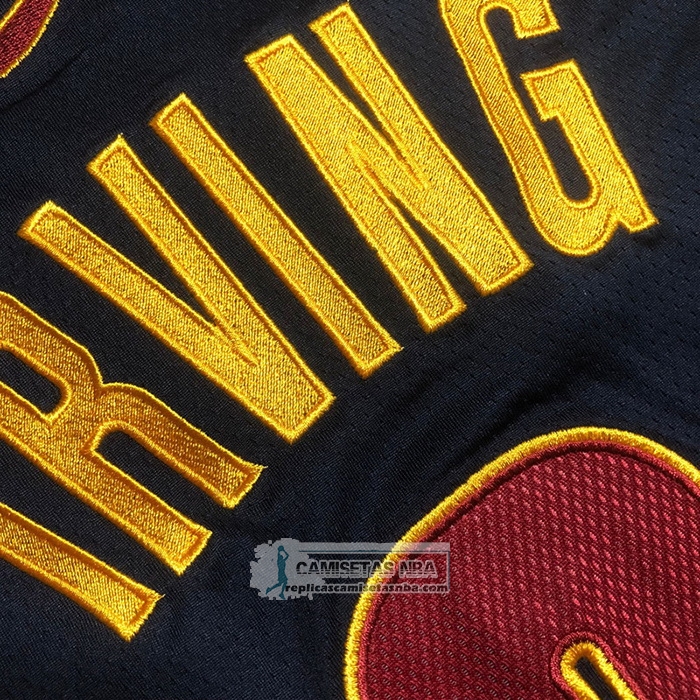 Camiseta Cleveland Cavaliers Kyrie Irving NO 2 Mitchell & Ness 2011-12 Azul